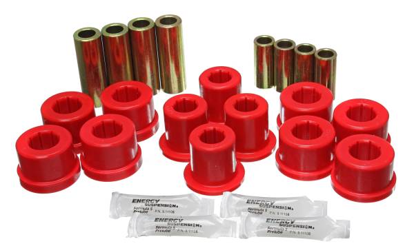 Energy Suspension Polyurethane Bushings | 1350 Offroad - Energy Suspension Control Arm Bushing Set, Red 8.3126R - Image 1
