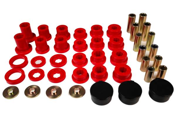 Energy Suspension Polyurethane Bushings | 1350 Offroad - Energy Suspension Control Arm Bushing Set, Red 8.3140R - Image 1