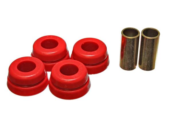 Energy Suspension Polyurethane Bushings | 1350 Offroad - Energy Suspension Strut Rod Bushing Set, Red 8.7103R - Image 1