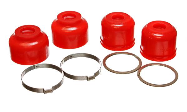 Energy Suspension Polyurethane Bushings | 1350 Offroad - Energy Suspension Ball Joint Dust Boot Set, Red 9.13136R - Image 1