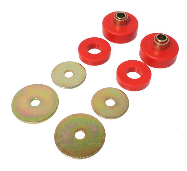 Energy Suspension Polyurethane Bushings | 1350 Offroad - Energy Suspension Universal Mounts/Isolators, Red 9.4101R - Image 1