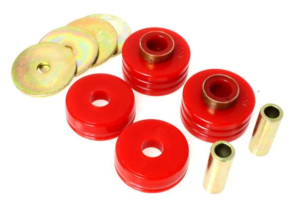 Energy Suspension Polyurethane Bushings | 1350 Offroad - Energy Suspension Universal Mounts/Isolators, Red 9.4102R - Image 1