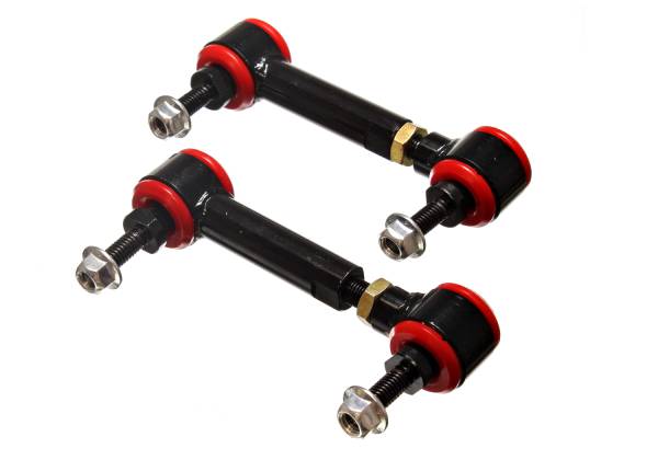 Energy Suspension Polyurethane Bushings | 1350 Offroad - Energy Suspension Pivot-Style Adjustable End Links, Red 9.8170R - Image 1