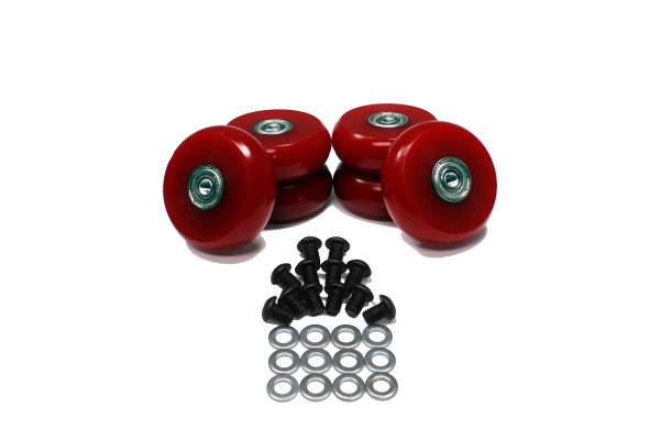 Energy Suspension Polyurethane Bushings | 1350 Offroad - Energy Suspension Creeper Wheel, Red 9.9172R - Image 1