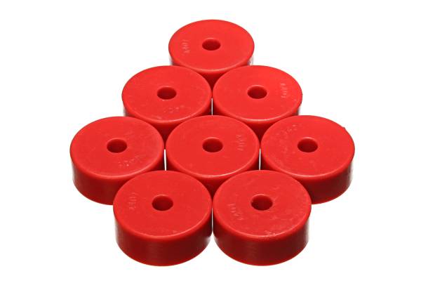 Energy Suspension Polyurethane Bushings | 1350 Offroad - Energy Suspension Universal Leaf Spring Pad, Red 9.9531R - Image 1
