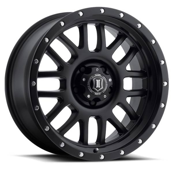 ICON Alloys Off-Road Wheels | 1350 Offroad - ICON Alloys Alpha, Satin Black, 20x9 / 6x135, 16mm Offset Wheel 1220906356SB - Image 1