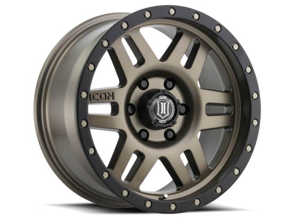 ICON Alloys Off-Road Wheels | 1350 Offroad - ICON Alloys Six Speed, Bronze, 17x8.5 / 6x5.5, 0mm Offset Wheel 1417858347BR - Image 1