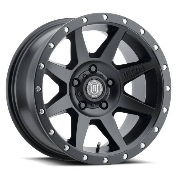 ICON Alloys Off-Road Wheels | 1350 Offroad - ICON Alloys Rebound, Satin Black, 17x8.5, 5x4.5, 0MM Offset Wheel 1817856547SB - Image 1