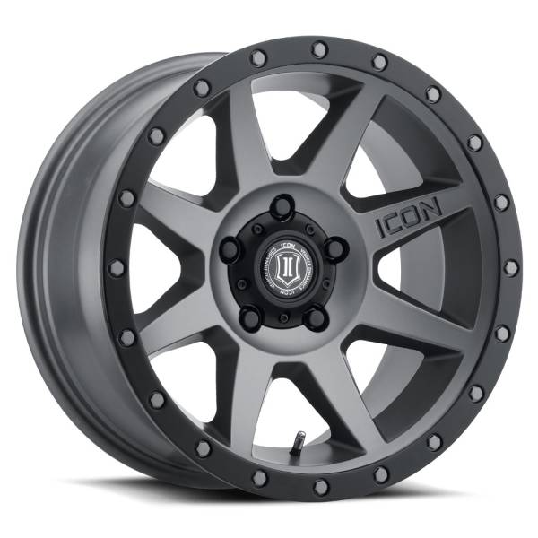 ICON Alloys Off-Road Wheels | 1350 Offroad - ICON Alloys Rebound, Titanium, 17x8.5 / 5x4.5, 0mm Offset Wheel 1817856547TT - Image 1