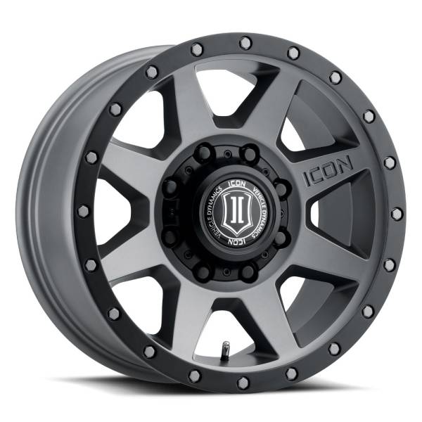 ICON Alloys Off-Road Wheels | 1350 Offroad - ICON Alloys Rebound HD, Titanium, 18x9 / 8x6.5, 12mm Offset Wheel 1818908055TT - Image 1