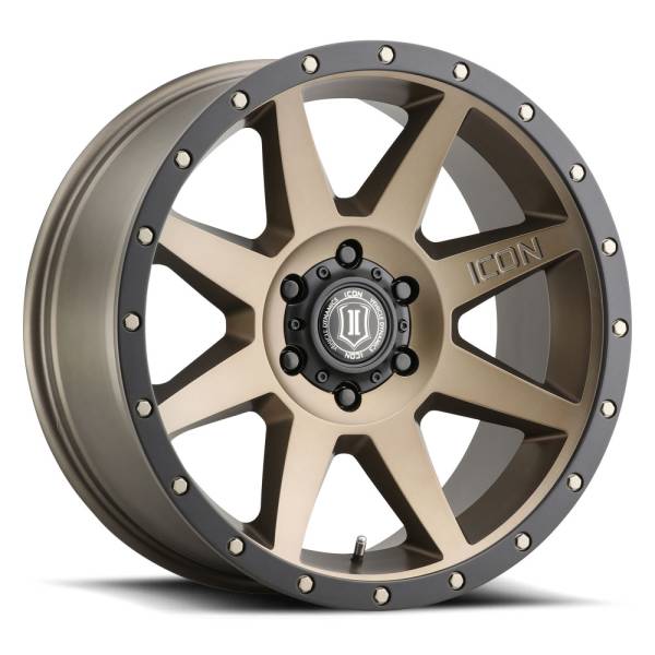 ICON Alloys Off-Road Wheels | 1350 Offroad - ICON Alloys Rebound, Bronze, 20x9 / 5x150, 16mm Offset Wheel 1820905556BR - Image 1
