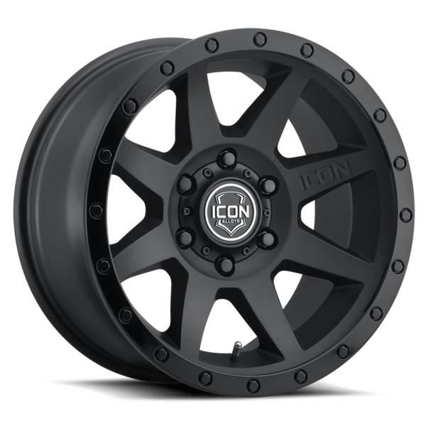 ICON Alloys Off-Road Wheels | 1350 Offroad - ICON Alloys Rebound, Double Black, 20x9 / 6x135, 16mm Offset Wheel 1820906356DB - Image 1