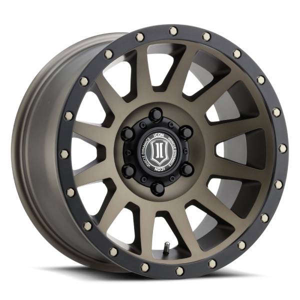ICON Alloys Off-Road Wheels | 1350 Offroad - ICON Alloys Compression, Bronze, 17x8.5 / 6x135, 6mm Offset Wheel 2017856350BR - Image 1