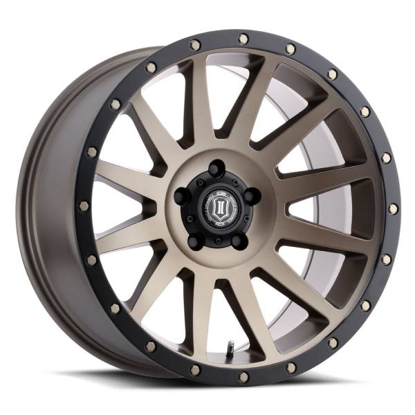 ICON Alloys Off-Road Wheels | 1350 Offroad - ICON Alloys Compression, Bronze, 20x10 / 5x5, -12mm Offset Wheel 2020107350BR - Image 1