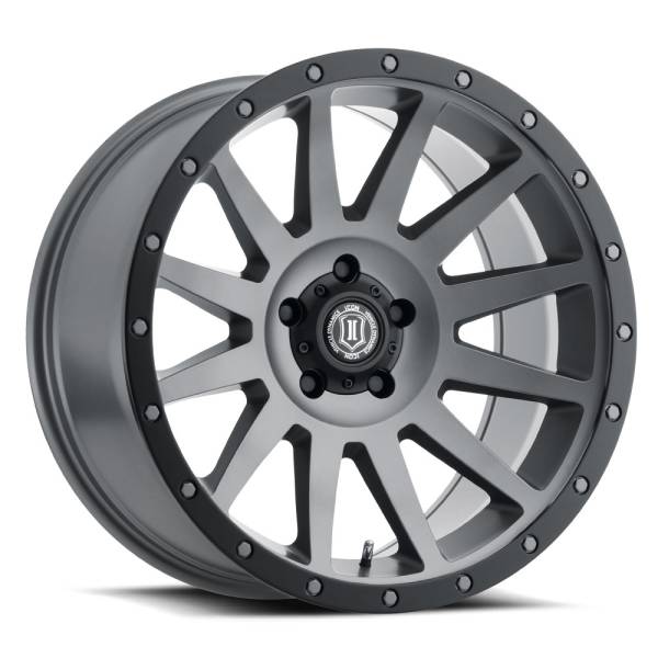 ICON Alloys Off-Road Wheels | 1350 Offroad - ICON Alloys Compression, Titanium, 20x10 / 5x150, -19mm Offset Wheel 2020105547TT - Image 1