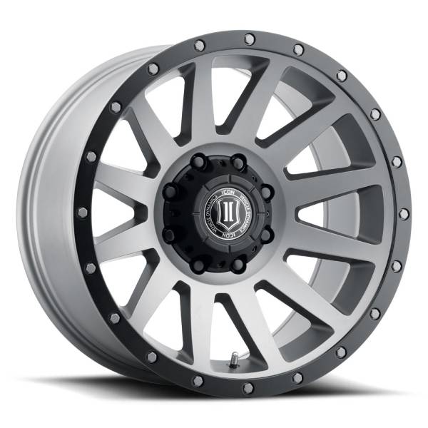 ICON Alloys Off-Road Wheels | 1350 Offroad - ICON Alloys Compression, Titanium, 20x10 / 8x6.5, -19mm Offset Wheel 2020108047TT - Image 1