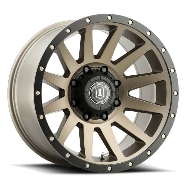ICON Alloys Off-Road Wheels | 1350 Offroad - ICON Alloys Compression, Bronze, 20x10 / 8x180, -19mm Offset Wheel 2020108947BR - Image 1