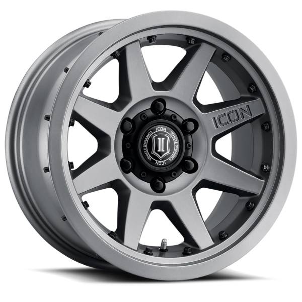 ICON Alloys Off-Road Wheels | 1350 Offroad - ICON Alloys Rebound Pro, Titanium, 17x8.5 / 5x150, 25mm Offset Wheel 21817855557TT - Image 1