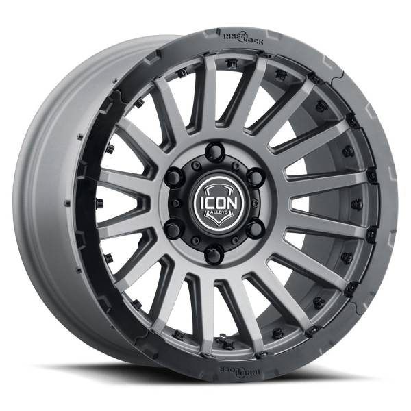 ICON Alloys Off-Road Wheels | 1350 Offroad - ICON Alloys Recon Pro, Charcoal, 17x8.5 / 5x5, -6mm Offset Wheel 23617857345CH - Image 1