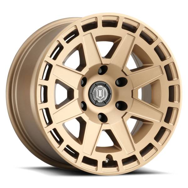 ICON Alloys Off-Road Wheels | 1350 Offroad - ICON Alloys Compass, Satin Brass, 17x8.5 / 6x135, 6mm Offset Wheel 3217856350BS - Image 1