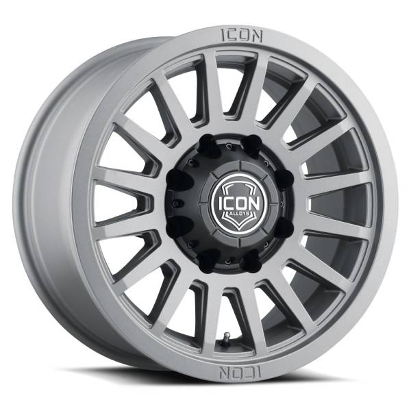 ICON Alloys Off-Road Wheels | 1350 Offroad - ICON Alloys Recon SLX, Charcoal, 18x9 / 8x6.5, 12mm Offset Wheel 3618908055CH - Image 1