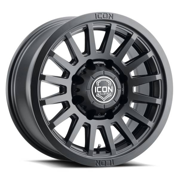 ICON Alloys Off-Road Wheels | 1350 Offroad - ICON Alloys Recon SLX, Satin Black, 18x9 / 8x6.5, 12mm Offset Wheel 3618908055SB - Image 1