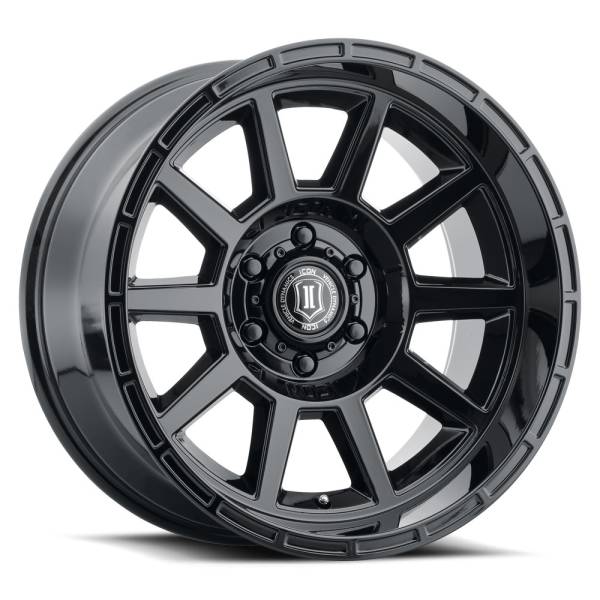 ICON Alloys Off-Road Wheels | 1350 Offroad - ICON Alloys Recoil, Gloss Black, 20x10 / 5x150, -24mm Offset Wheel 6220105545GB - Image 1