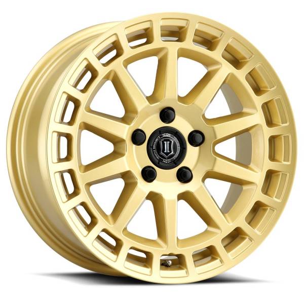 ICON Alloys Off-Road Wheels | 1350 Offroad - ICON Alloys Journey, Gloss Gold, 17x8 / 5x108, 38mm Offset Wheel 7117803160GG - Image 1