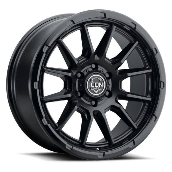 ICON Alloys Off-Road Wheels | 1350 Offroad - ICON Alloys Cajon, Double Black, 20x9 / 6x5.5, 0mm Offset Wheel 8320908350DB - Image 1