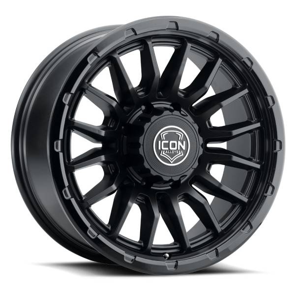 ICON Alloys Off-Road Wheels | 1350 Offroad - ICON Alloys Cajon, Double Black, 20x9 / 8x6.5, 12mm Offset Wheel 8320908055DB - Image 1