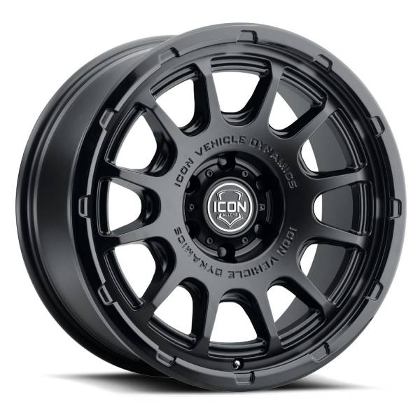 ICON Alloys Off-Road Wheels | 1350 Offroad - ICON Alloys Rancho, Double Black, 20x9 / 6x5.5, 16mm Offset Wheel 8420909056DB - Image 1