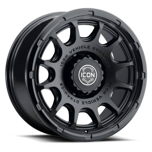 ICON Alloys Off-Road Wheels | 1350 Offroad - ICON Alloys Rancho, Double Black, 20x9 / 8x180, 12mm Offset Wheel 8420908955DB - Image 1