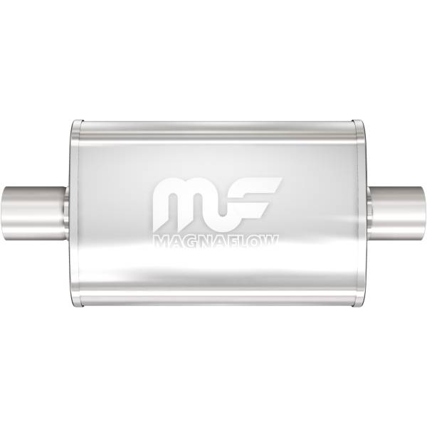 MagnaFlow Exhaust Systems & Installation | 1350 Offroad - MagnaFlow 3 in/3 in Center/Center, 4 in x 14 in x 9 in Body Muffler 11219 - Image 1