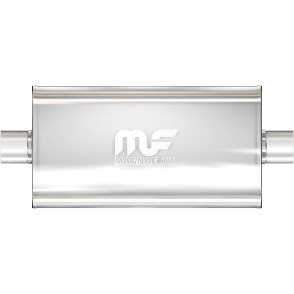 MagnaFlow Exhaust Systems & Installation | 1350 Offroad - MagnaFlow 3 in/3 in Center/Center, 5 in x 22 in x 11 in Body Muffler 12579 - Image 1