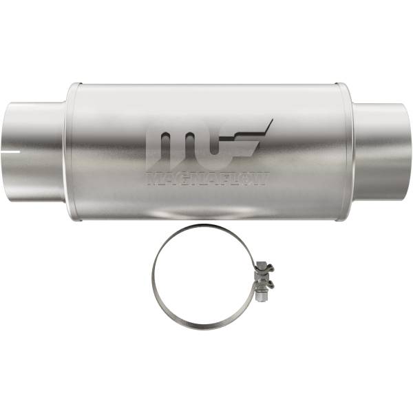 MagnaFlow Exhaust Systems & Installation | 1350 Offroad - MagnaFlow 5 in/5 in Center/Center, 7 in x 14 in x 7 in Body Muffler 12776 - Image 1