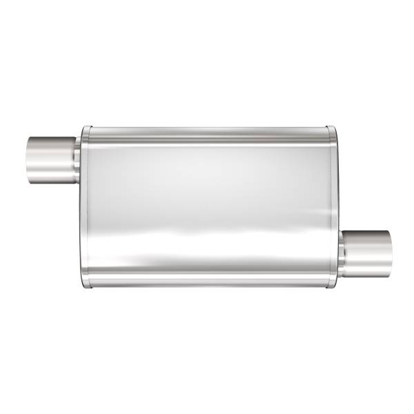 MagnaFlow Exhaust Systems & Installation | 1350 Offroad - MagnaFlow 3 in/3 in Offset/Offset, 4 in x 18 in x 9 in Body Muffler 13269 - Image 1