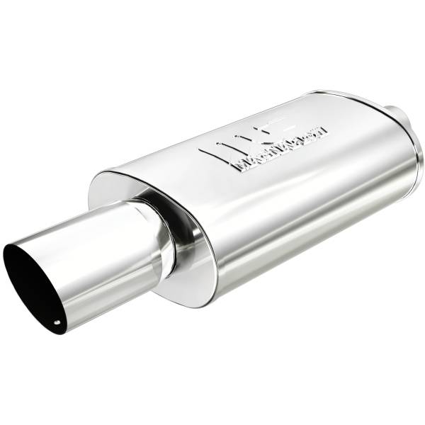 MagnaFlow Exhaust Systems & Installation | 1350 Offroad - MagnaFlow 3 in/4 in Center/Center, 5 in x 14 in x 8 in Body Muffler 14834 - Image 1