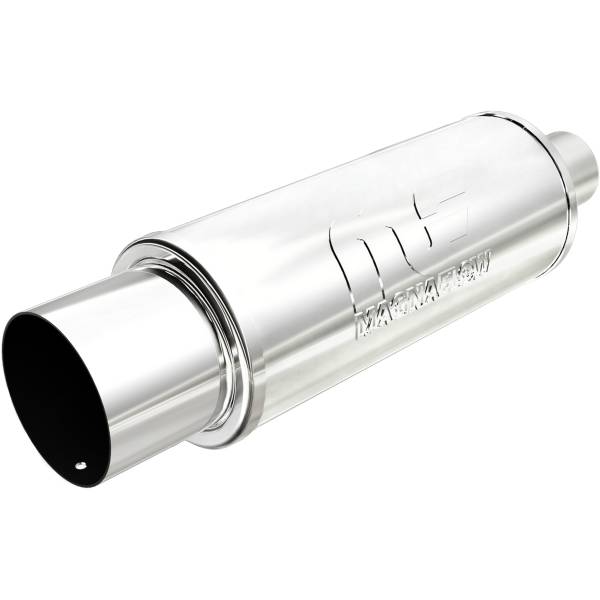 MagnaFlow Exhaust Systems & Installation | 1350 Offroad - MagnaFlow 2.25 in/4 in Center/Center, 5 in x 14 in x 5 in Body Muffler 14857 - Image 1