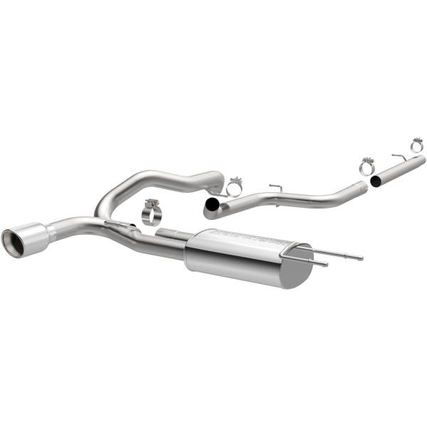 MagnaFlow Exhaust Systems & Installation | 1350 Offroad - MagnaFlow Street Series Polished Cat-Back System 15127 - Image 1