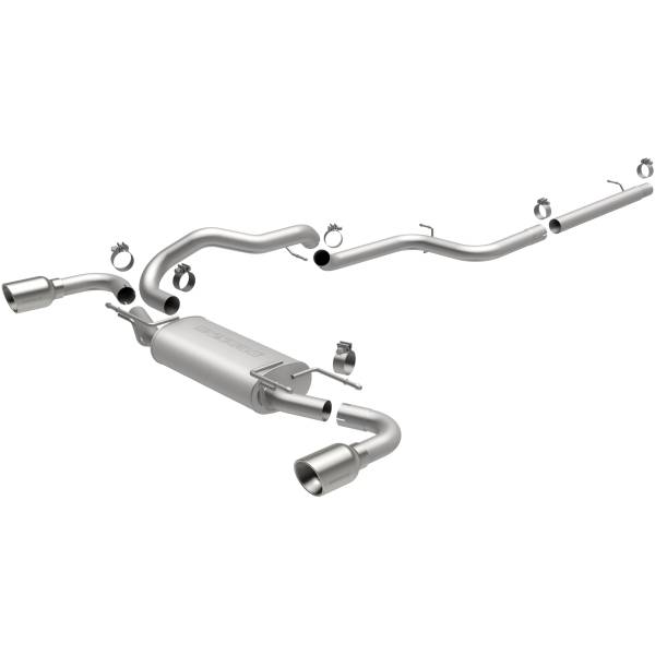 MagnaFlow Exhaust Systems & Installation | 1350 Offroad - MagnaFlow Street Series Polished Cat-Back System 15146 - Image 1