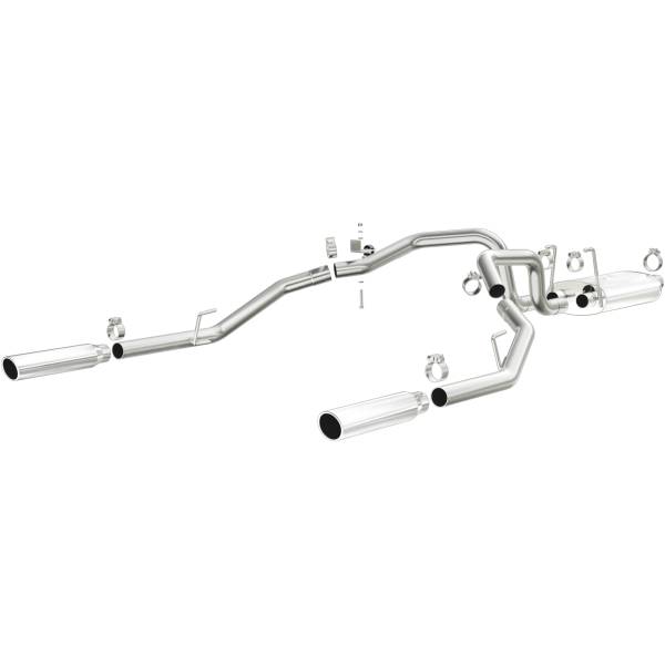 MagnaFlow Exhaust Systems & Installation | 1350 Offroad - MagnaFlow Street Series Polished Cat-Back System 15249 - Image 1