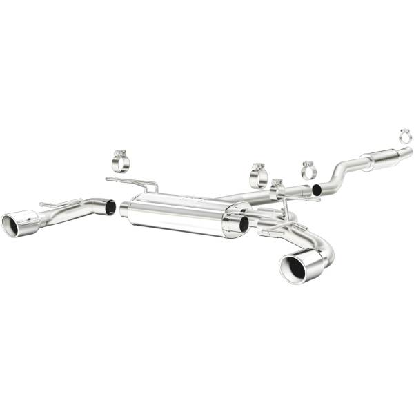 MagnaFlow Exhaust Systems & Installation | 1350 Offroad - MagnaFlow Street Series Polished Cat-Back System 15294 - Image 1