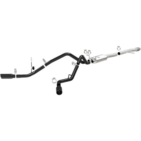 MagnaFlow Exhaust Systems & Installation | 1350 Offroad - MagnaFlow Street Series Black Coated Cat-Back System 15360 - Image 1