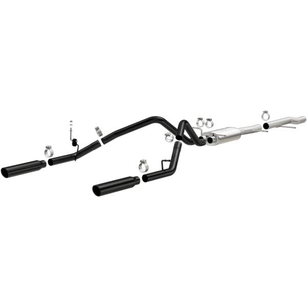 MagnaFlow Exhaust Systems & Installation | 1350 Offroad - MagnaFlow Street Series Black Coated Cat-Back System 15362 - Image 1