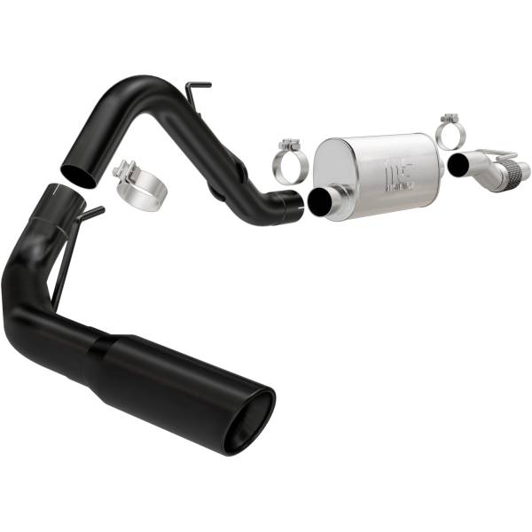 MagnaFlow Exhaust Systems & Installation | 1350 Offroad - MagnaFlow Street Series Black Coated Cat-Back System 15364 - Image 1