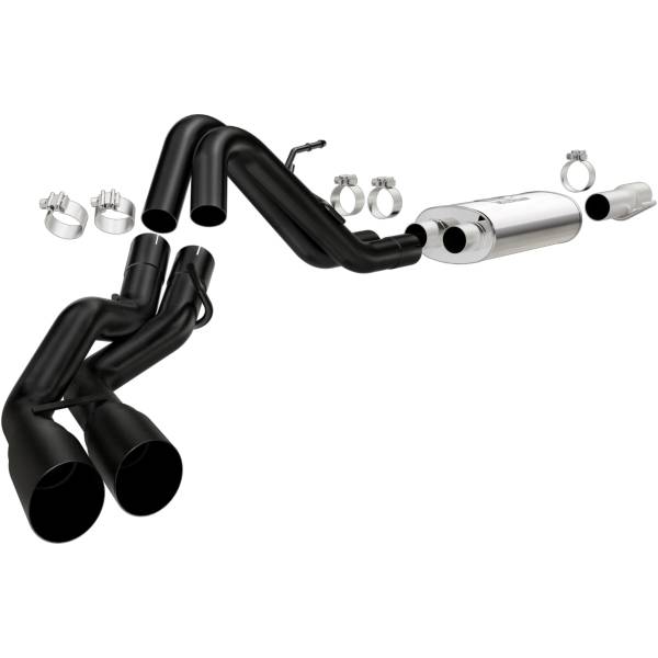 MagnaFlow Exhaust Systems & Installation | 1350 Offroad - MagnaFlow Street Series Black Coated Cat-Back System 15366 - Image 1