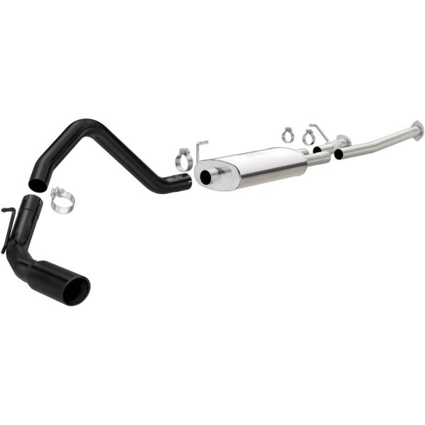 MagnaFlow Exhaust Systems & Installation | 1350 Offroad - MagnaFlow Street Series Black Coated Cat-Back System 15367 - Image 1