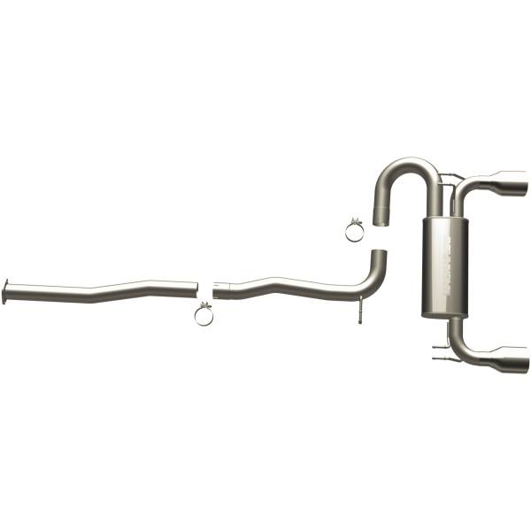MagnaFlow Exhaust Systems & Installation | 1350 Offroad - MagnaFlow Street Series Polished Cat-Back System 15597 - Image 1
