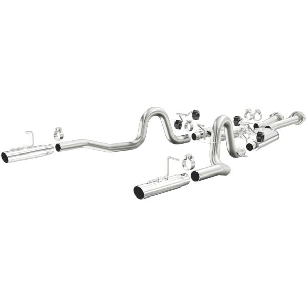 MagnaFlow Exhaust Systems & Installation | 1350 Offroad - MagnaFlow Street Series Polished Cat-Back System 15630 - Image 1