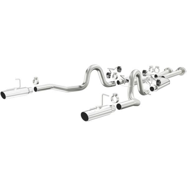 MagnaFlow Exhaust Systems & Installation | 1350 Offroad - MagnaFlow Street Series Polished Cat-Back System 15638 - Image 1